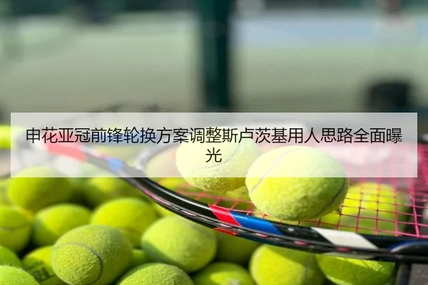 申花亚冠前锋轮换方案调整斯卢茨基用人思路全面曝光
